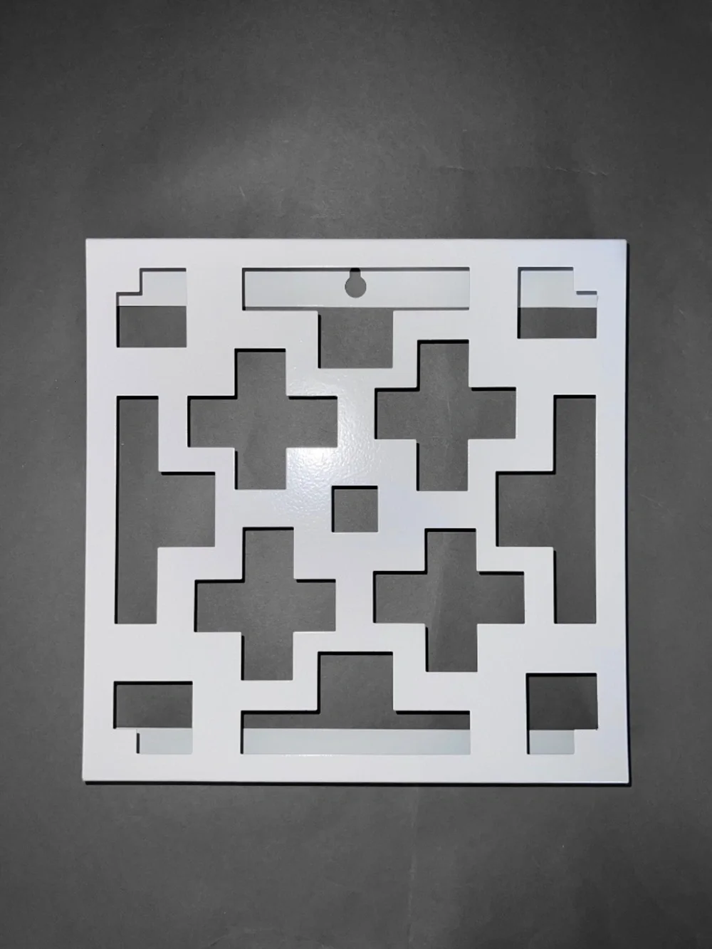 White Metal Die cut Wall Decorations